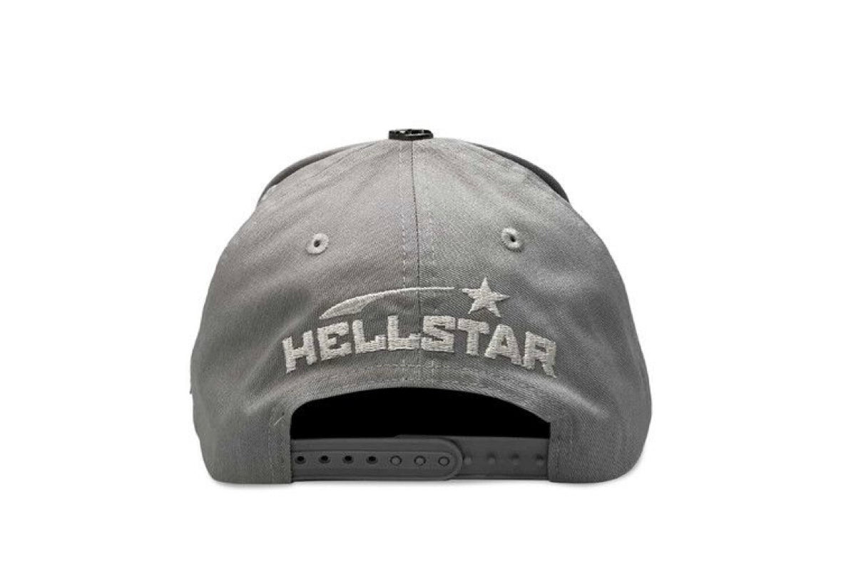 Hellstar OG Logo Snapback Grey
